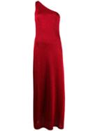 Missoni One-shoulder Gown - Red