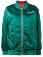 Hilfiger Collection Logo Bomber Jacket - Green