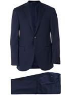 Corneliani Formal Pinstriped Suit - Blue