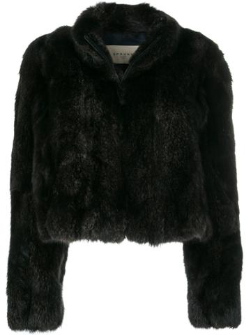 Sprung Frères Zipped Jacket - Black