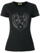 Versace Jeans Textured Logo T-shirt - Black