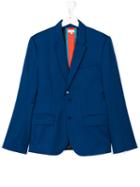 Paul Smith Junior - Neron Blazer - Kids - Polyester/viscose/wool - 16 Yrs, Blue