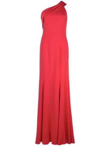 Jay Godfrey Stone Gown - Red