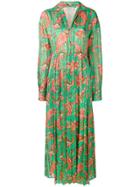 Philosophy Di Lorenzo Serafini Paisley Print Pleated Dress - Green