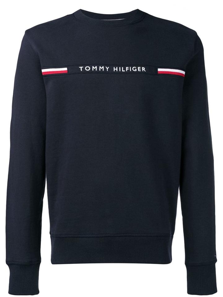 Tommy Hilfiger Crew Neck Sweatshirt - Blue