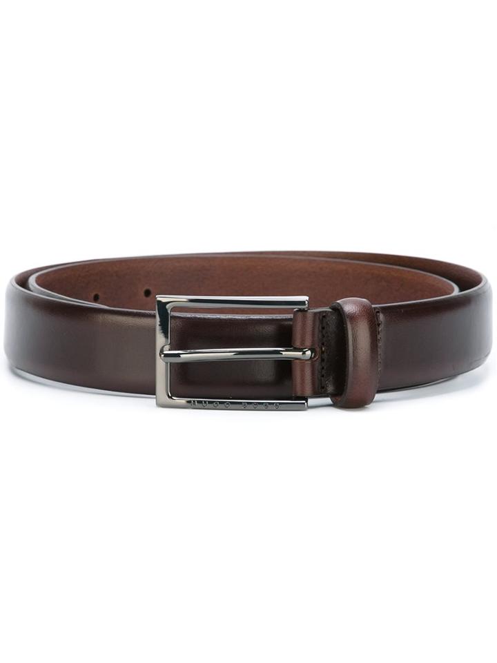 Boss Hugo Boss Classic Belt, Men's, Size: 90, Brown, Leather