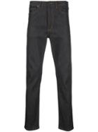 Saint Laurent Straight Leg Slim Fit Denim Jeans - Blue