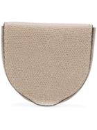 Valextra Small Coin Purse - Nude & Neutrals