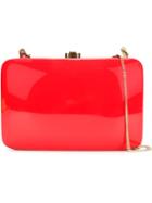 Rocio Flip Lock Clutch, Women's, Red