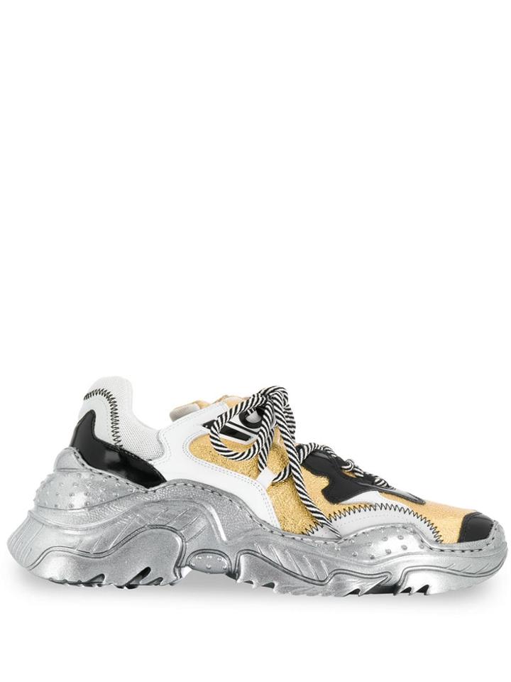 Nº21 Billy Chunky Sneakers - Gold