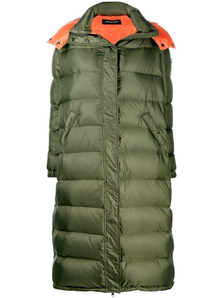 Simonetta Ravizza Long Puffer Coat - Green