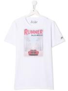 Mc2 Saint Barth Kids Motif T-shirt - White