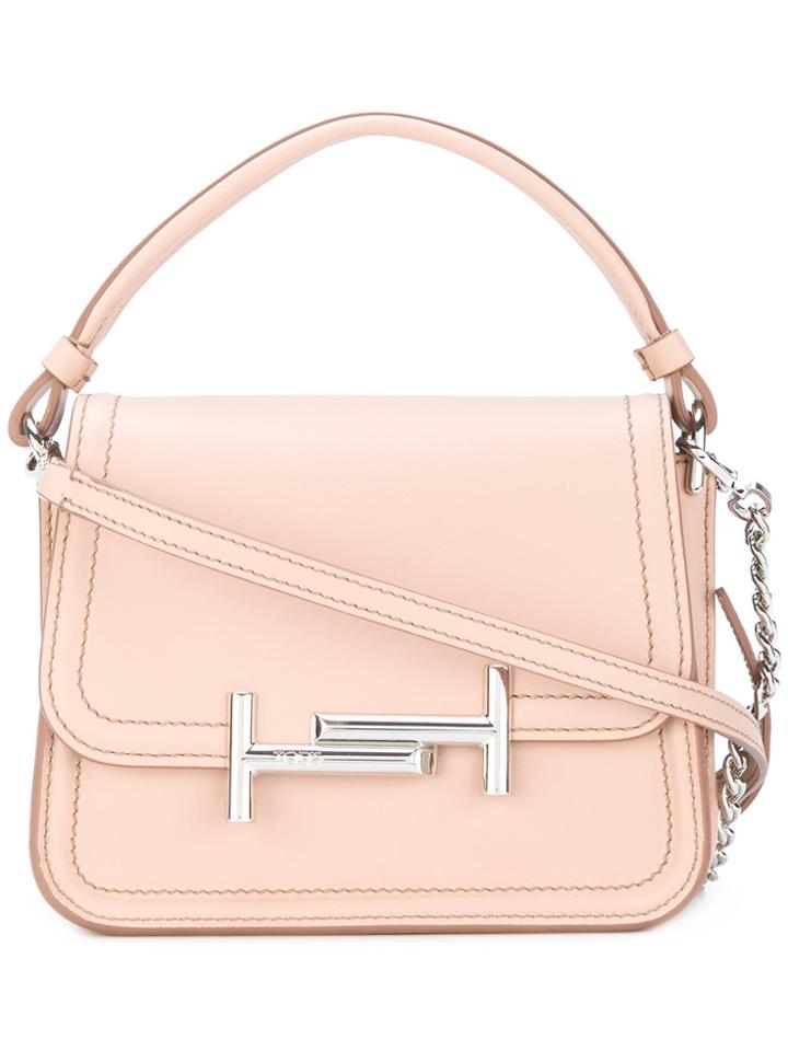 Tod's Double T Mini Bag - Pink & Purple