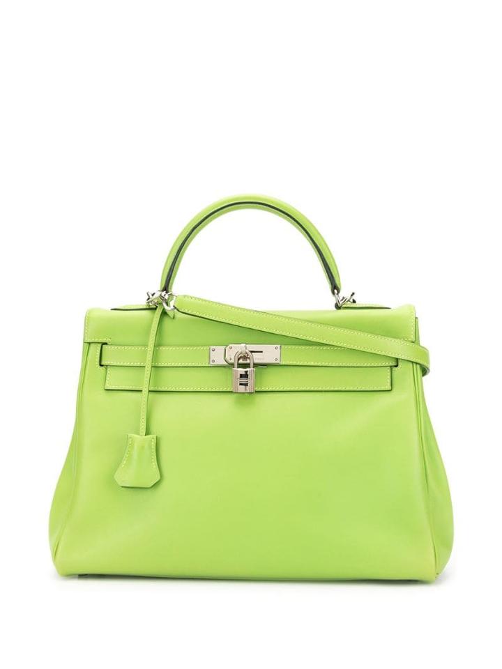 Hermès Pre-owned Kelly 32 Tote Bag - Green
