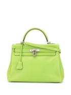 Hermès Pre-owned Kelly 32 Tote Bag - Green