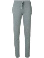 Gabriela Hearst Drawstring Track Pants, Women's, Size: Small, Grey, Nylon/spandex/elastane/cashmere