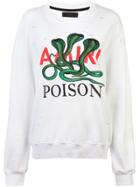 Amiri Poison Sweater - White