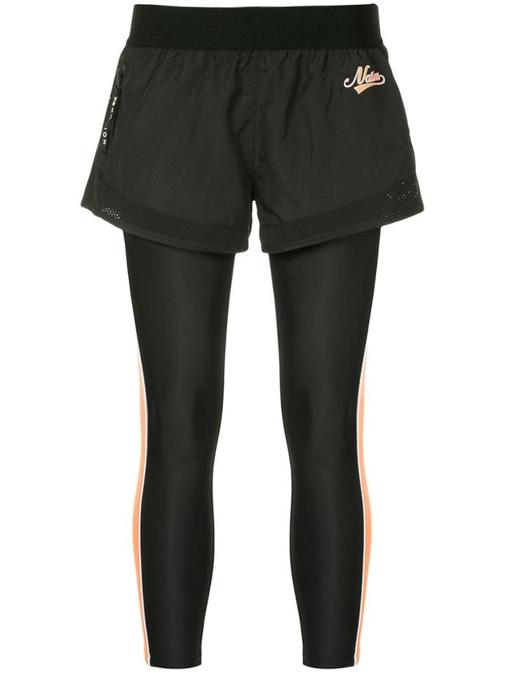 P.e Nation Long Lift Leggings - Black