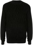 Giorgio Armani Long Sleeved Sweater - Black