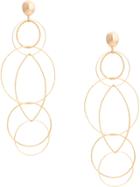 Gas Bijoux Torsade Multi Hoop Earrings - Gold