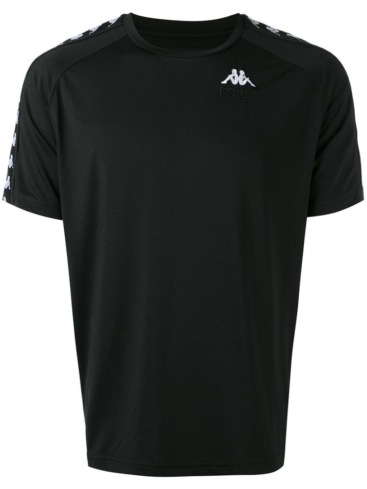 Gosha Rubchinskiy - Kappa Print T-shirt - Men - Polyester/spandex/elastane - S, Black, Polyester/spandex/elastane