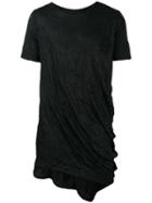 Alchemy - Crumpled Effect T-shirt - Men - Cotton/spandex/elastane - S, Black, Cotton/spandex/elastane