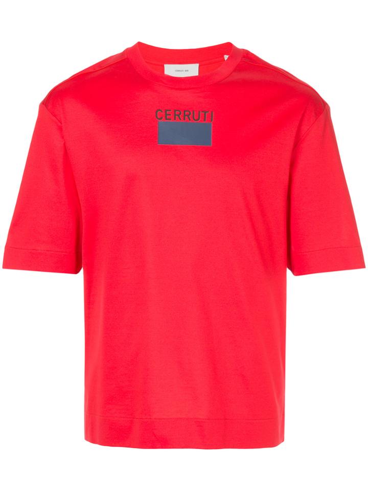 Cerruti 1881 Logo Print T-shirt - Red
