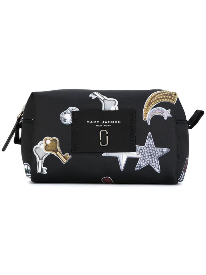 Marc Jacobs Printed Make Up Bag - Black