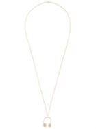 J.w.anderson U-shaped Pendant Necklace, Women's, Metallic
