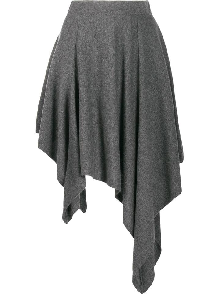 Michael Kors Collection High-low Skirt - Grey