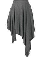 Michael Kors Collection High-low Skirt - Grey