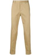 Prada Tailored Fitted Trousers - Neutrals