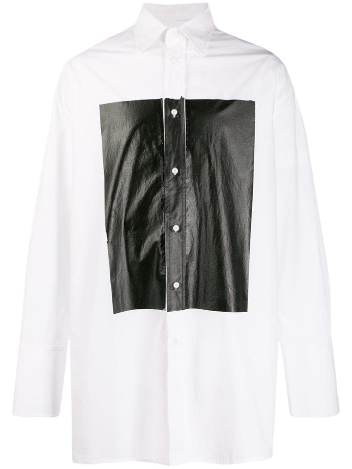 Bmuet(te) Paint Effect Shirt - White