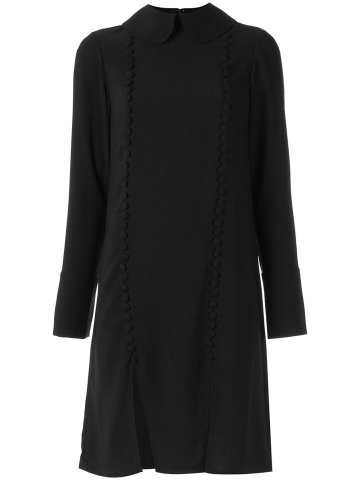 Olympiah - Slits Dress - Women - Polyester - 36, Black, Polyester