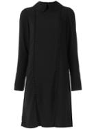 Olympiah - Slits Dress - Women - Polyester - 36, Black, Polyester