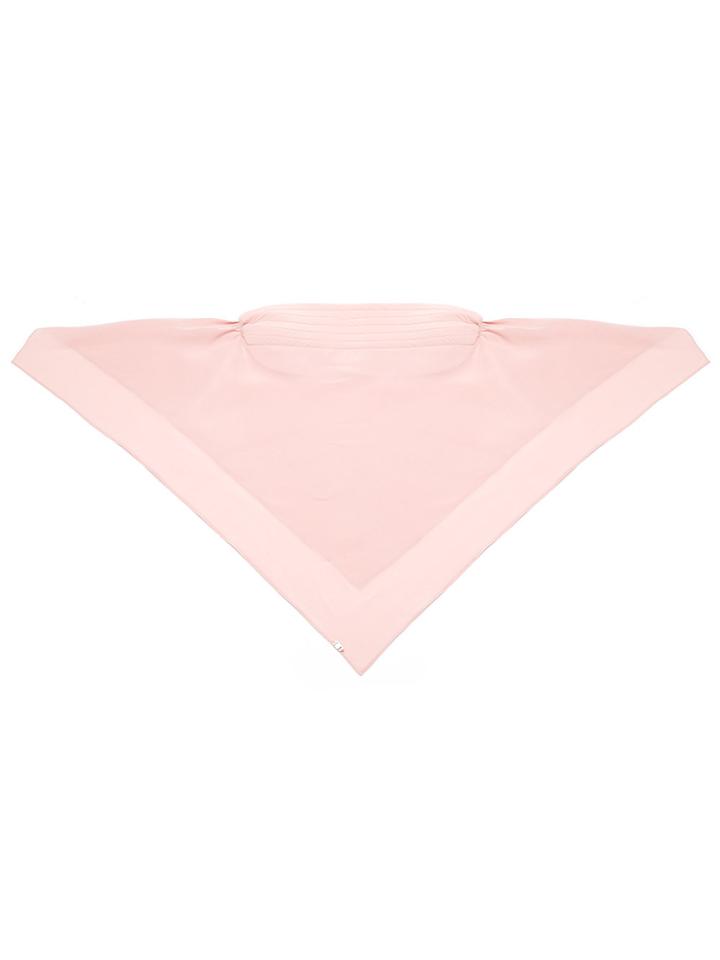 Adriana Degreas Silk Bandeau Blouse - Pink & Purple