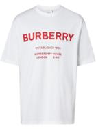 Burberry Horseferry Print Cotton T-shirt - White