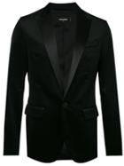 Tuxedo Jacket - Men - Cotton/polyester/silk - 48, Black, Cotton/polyester/silk, Dsquared2
