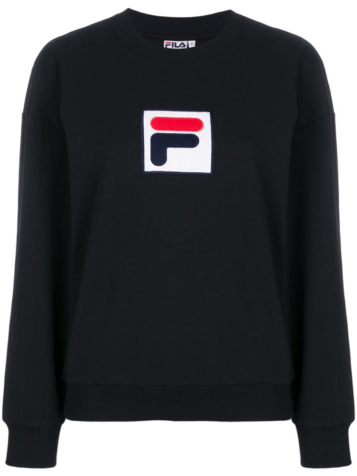 Fila Logo Patch Sweatshirt - Black