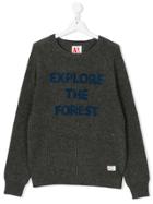 American Outfitters Kids Crew Neck Pullover - Grey