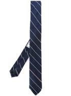 Thom Browne Classic Chalk Stripe Tie - Blue
