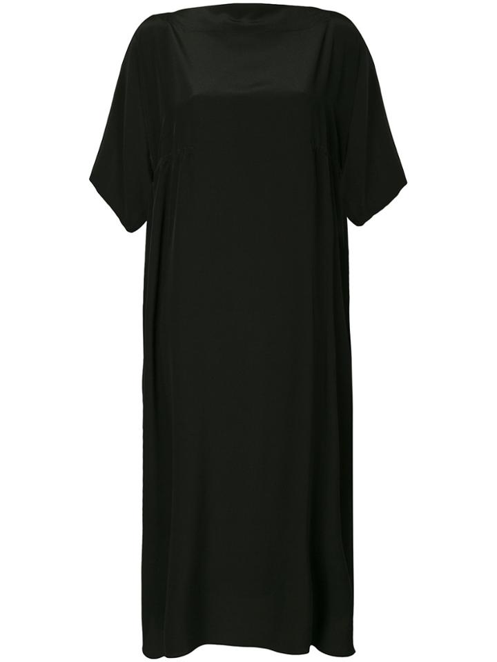Nehera Draped Dress - Black