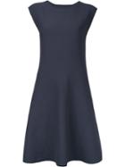 Issey Miyake Cauliflower - Flared Dress - Women - Polyester - One Size, Grey, Polyester