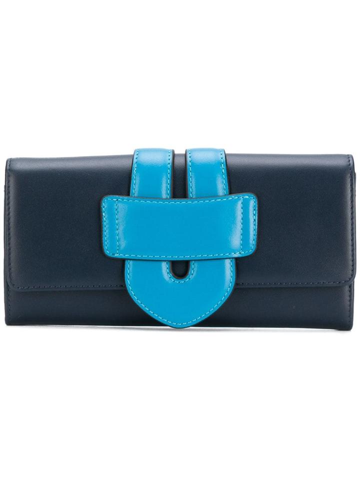 Tila March Zelig Continental Wallet - Blue