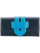 Tila March Zelig Continental Wallet - Blue