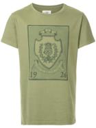 Kent & Curwen Crest Print T-shirt - Green