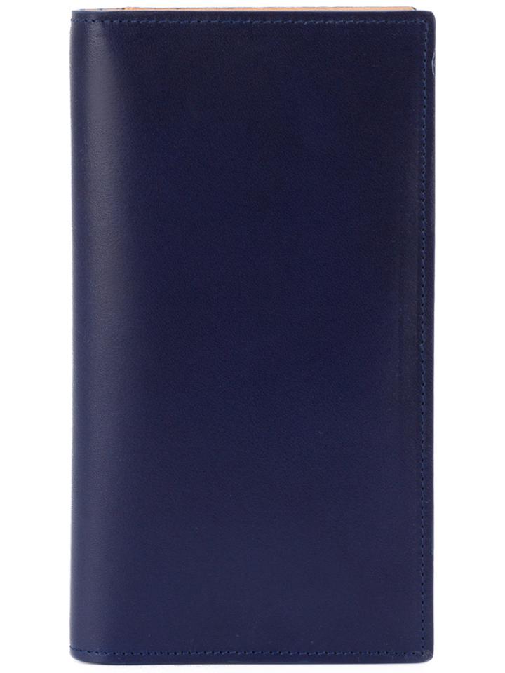 Maison Margiela Long Billfold Wallet - Blue