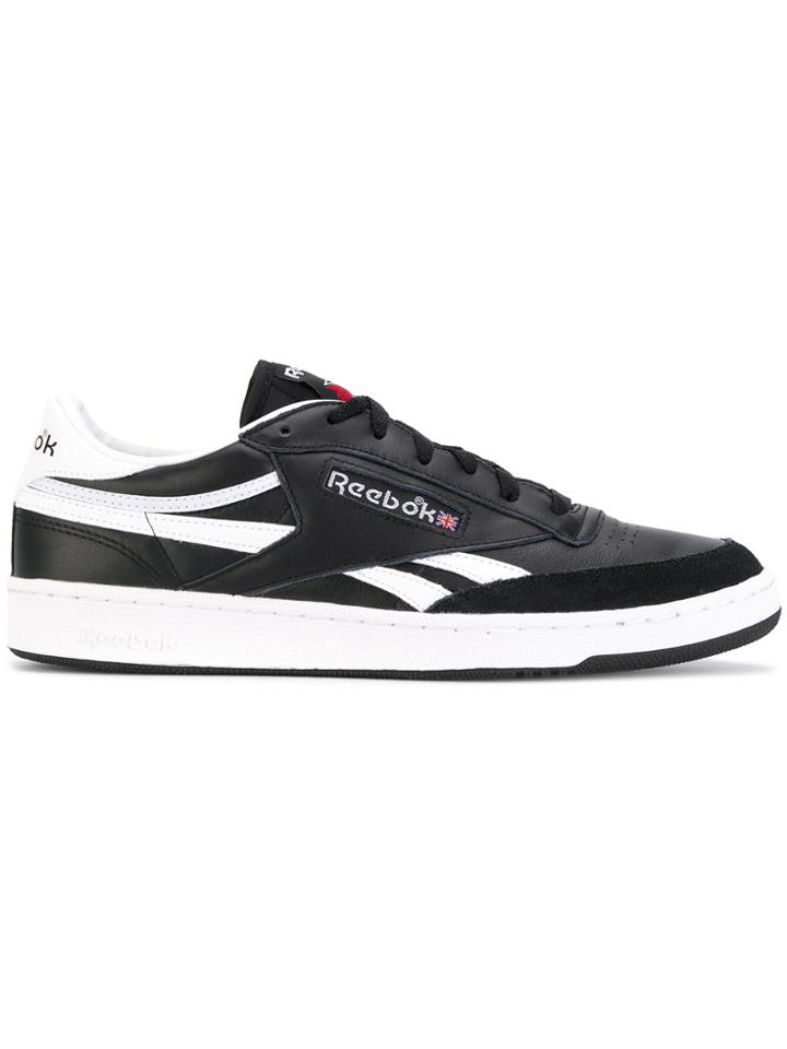 Reebok Contrast Lace Up Sneakers - Black