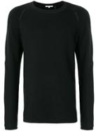 Helmut Lang Waffle Sweatshirt - Black