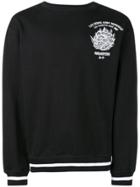 Maharishi Logo Embroidered Sweatshirt - Black